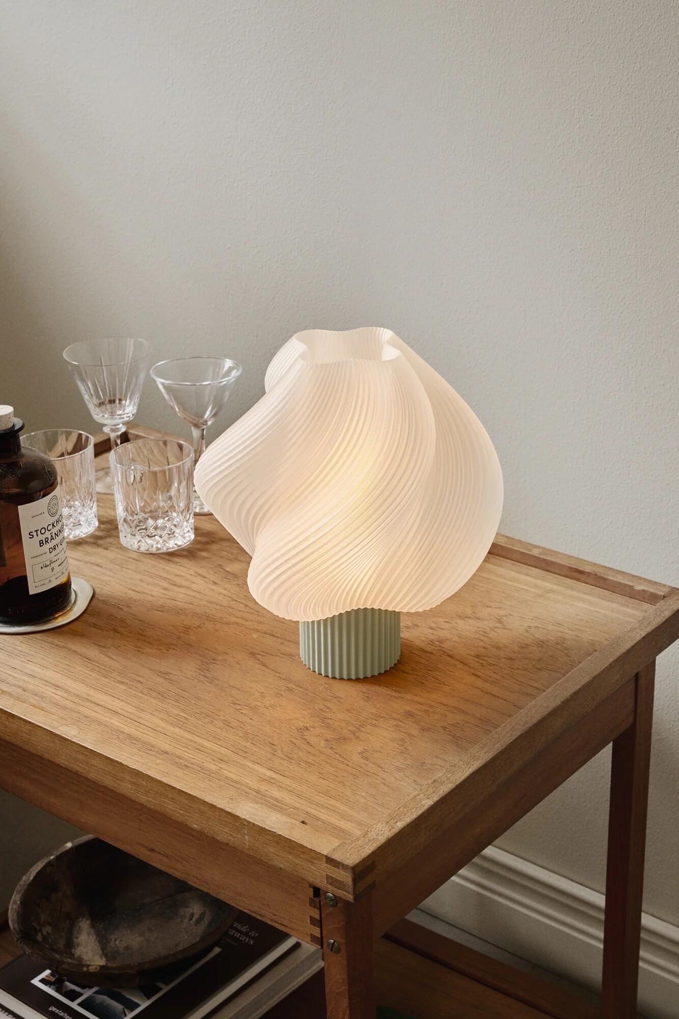 Soft Serve bordlampe, H26 cm - Matcha